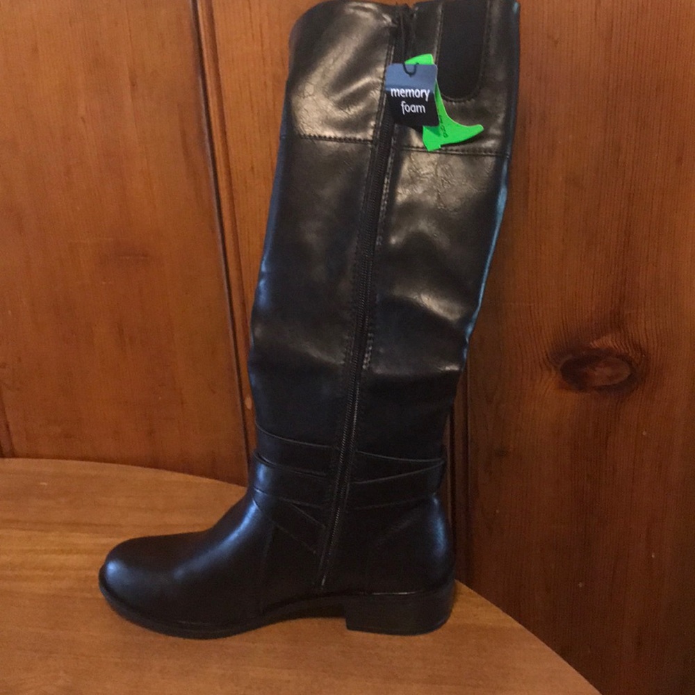 Arizona Jeans black knee high boots